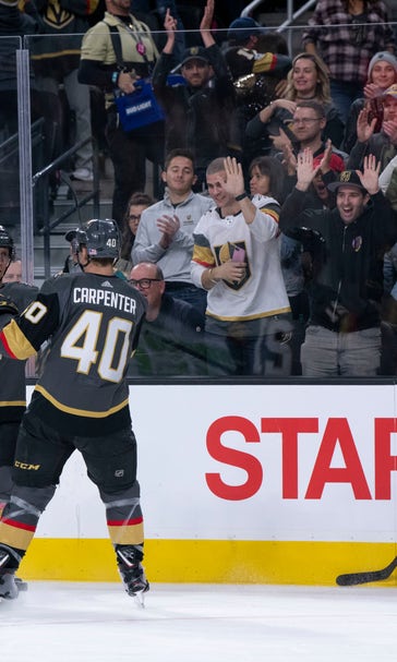 Eakin scores 2, Fleury gets shutout as Vegas beats Ducks 5-0